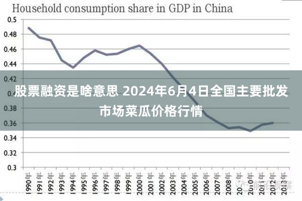 股票融资是啥意思 2024年6月4日全国主要批发市场菜瓜价格行情