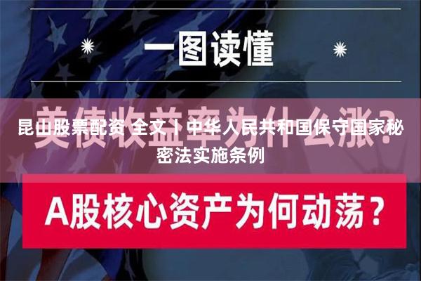 昆山股票配资 全文丨中华人民共和国保守国家秘密法实施条例