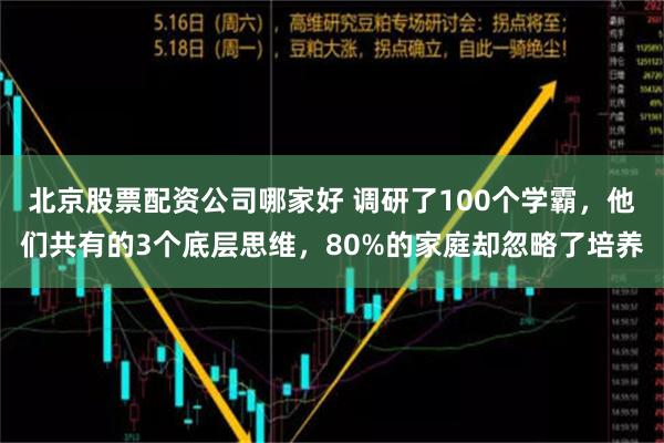 北京股票配资公司哪家好 调研了100个学霸，他们共有的3个底层思维，80%的家庭却忽略了培养