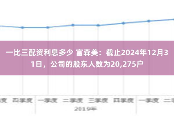 一比三配资利息多少 富森美：截止2024年12月31日，公司的股东人数为20,275户