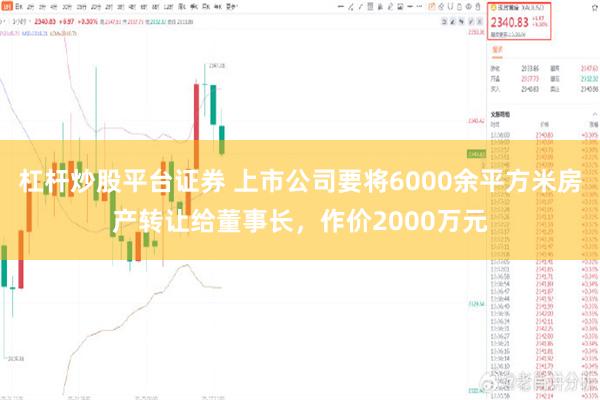 杠杆炒股平台证券 上市公司要将6000余平方米房产转让给董事长，作价2000万元